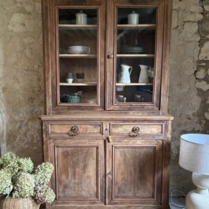 Deux corps en placage de Noyer