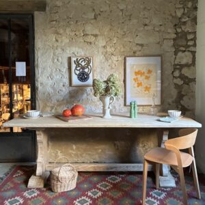 Table monastère en bois de Frêne